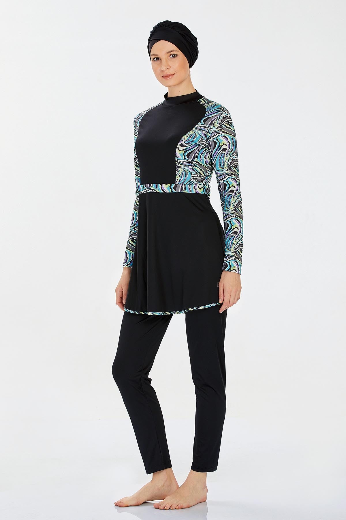 Rozamay Burkini Swimsuit- 9227  Voile