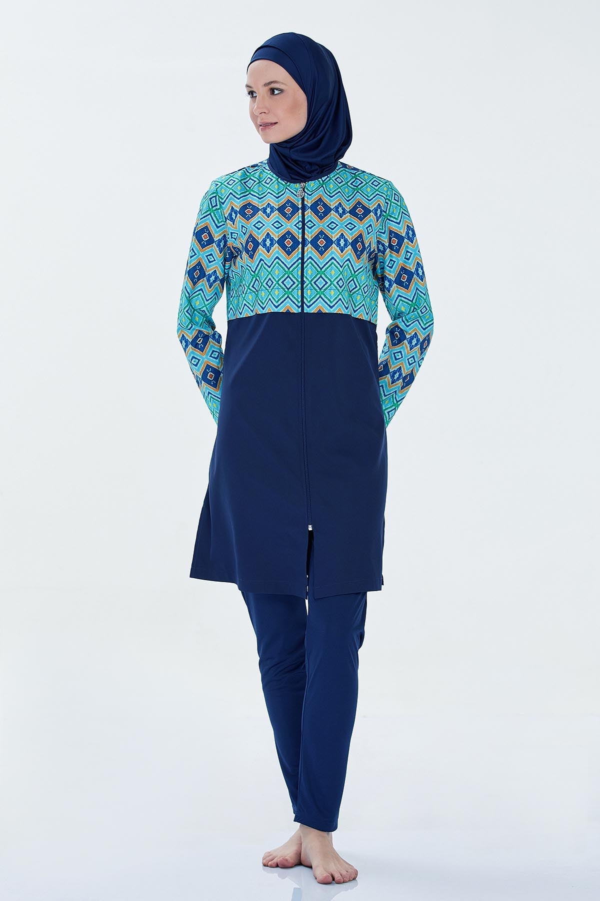 Rozamay Burkini Swimsuit- 9281  Voile