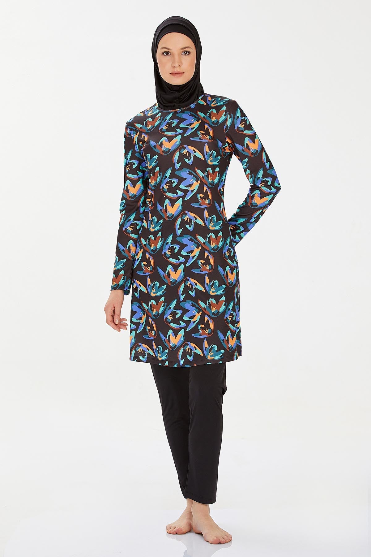 Rozamay Burkini Swimsuit- 9212  Voile