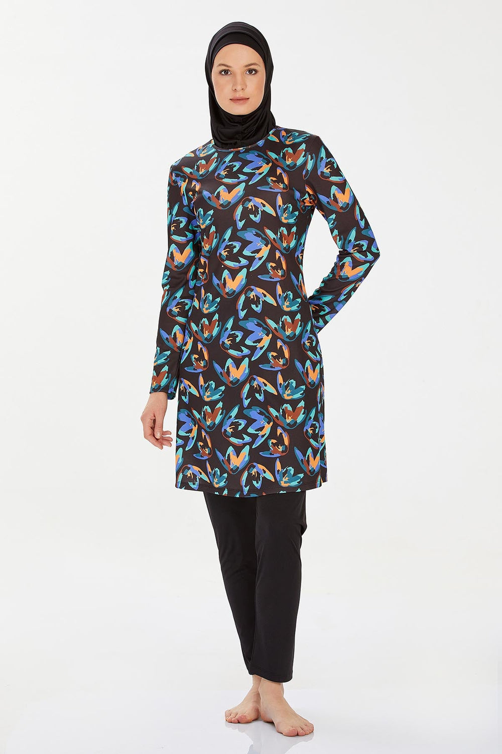 Rozamay Burkini Swimsuit- 9212  Voile
