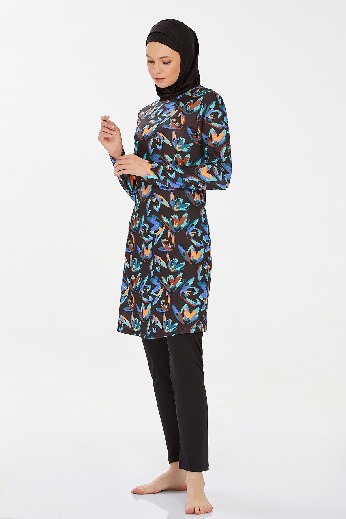 Rozamay Burkini Swimsuit- 9212  Voile