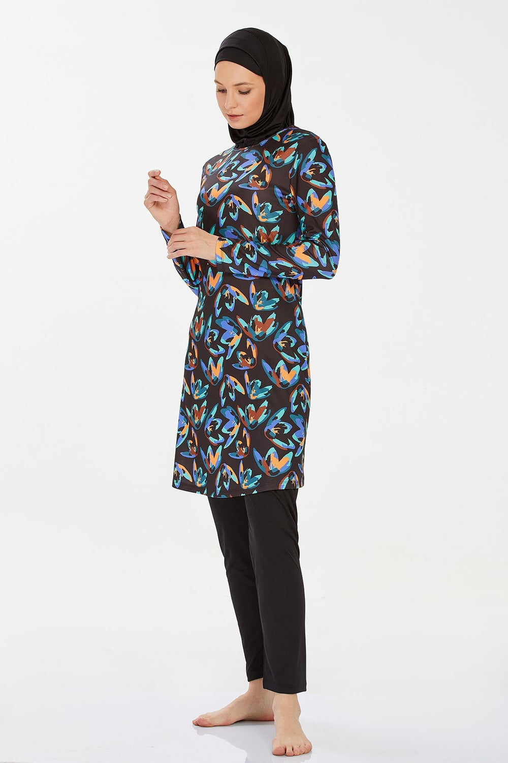 Rozamay Burkini Swimsuit- 9212  Voile