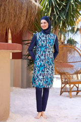 Rozamay Burkini Swimsuit- 9254  Voile