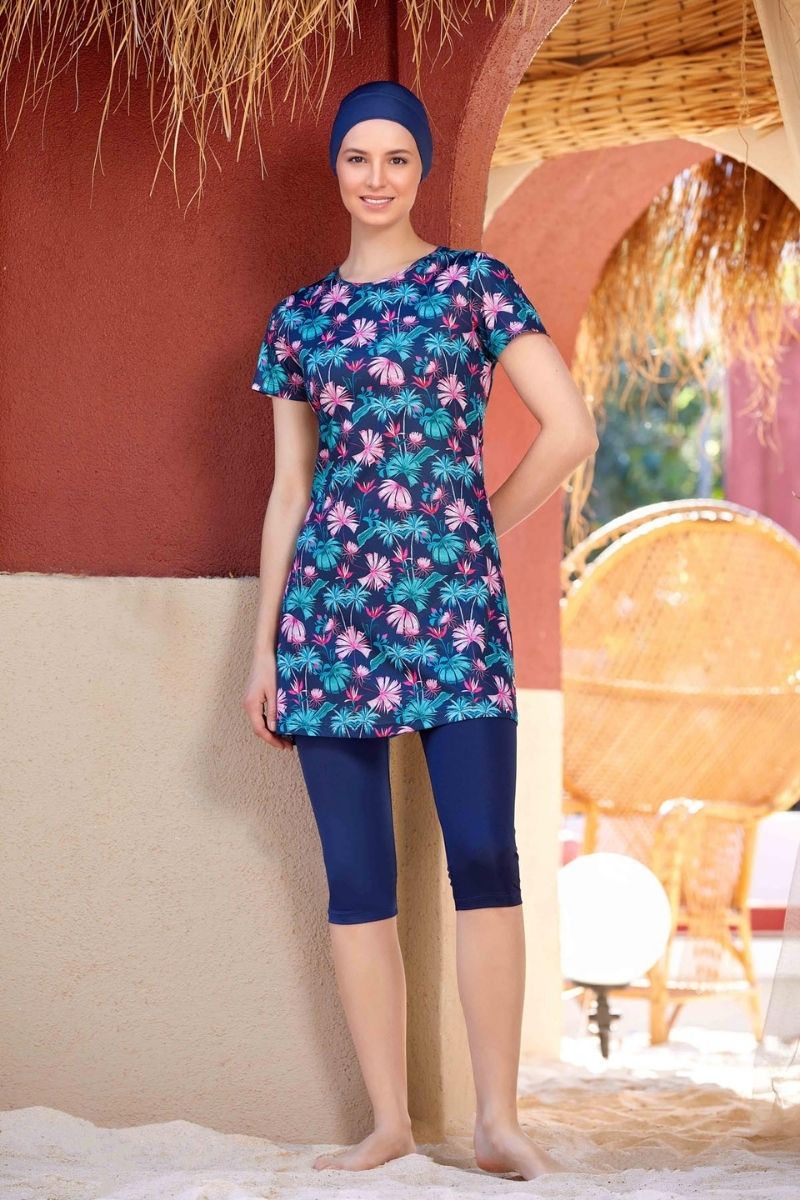 Rozamay Burkini Swimsuit- 9300  Voile