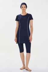 Rozamay Burkini Swimsuit- 9091  Voile