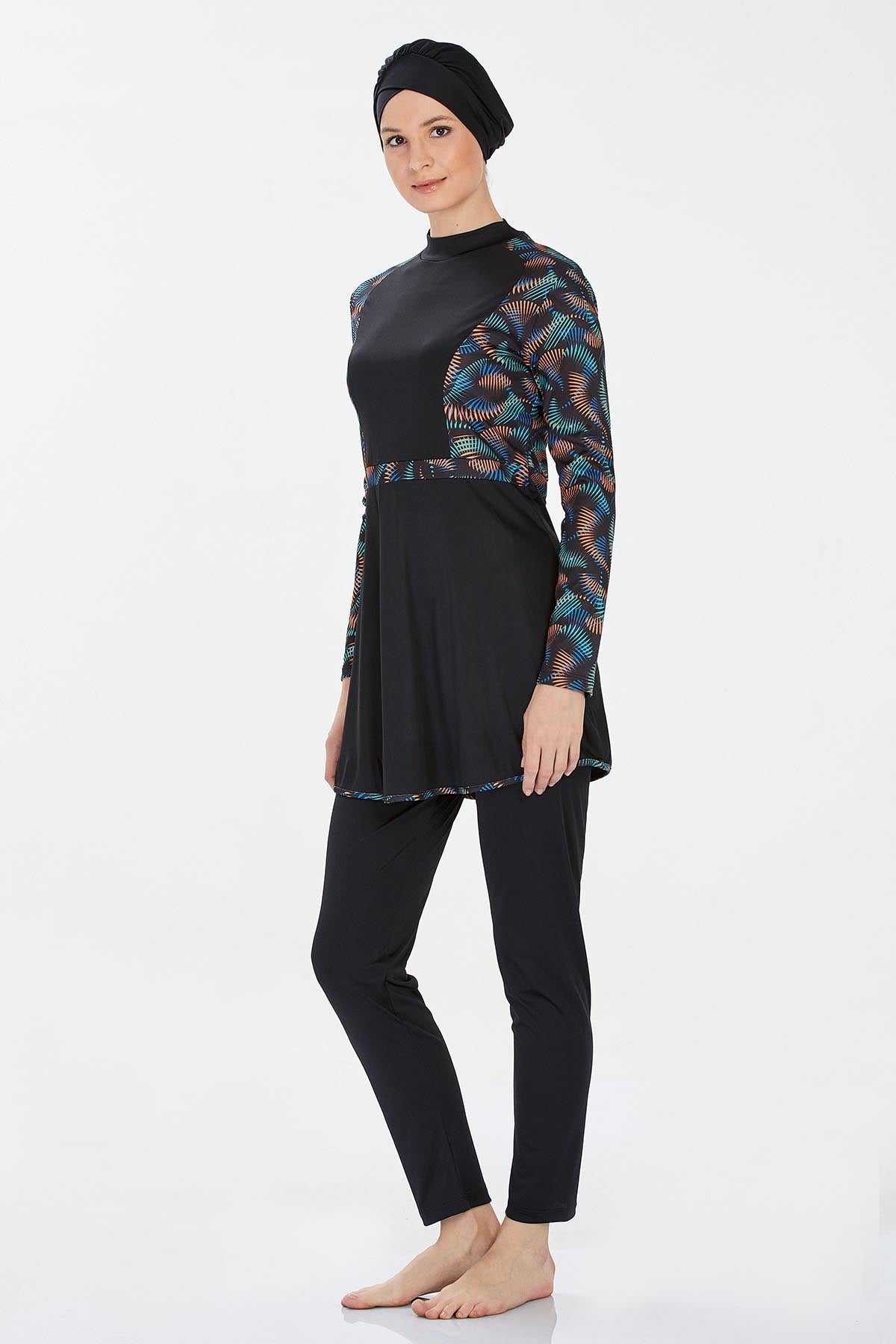 Rozamay Burkini Swimsuit- 9228  Voile