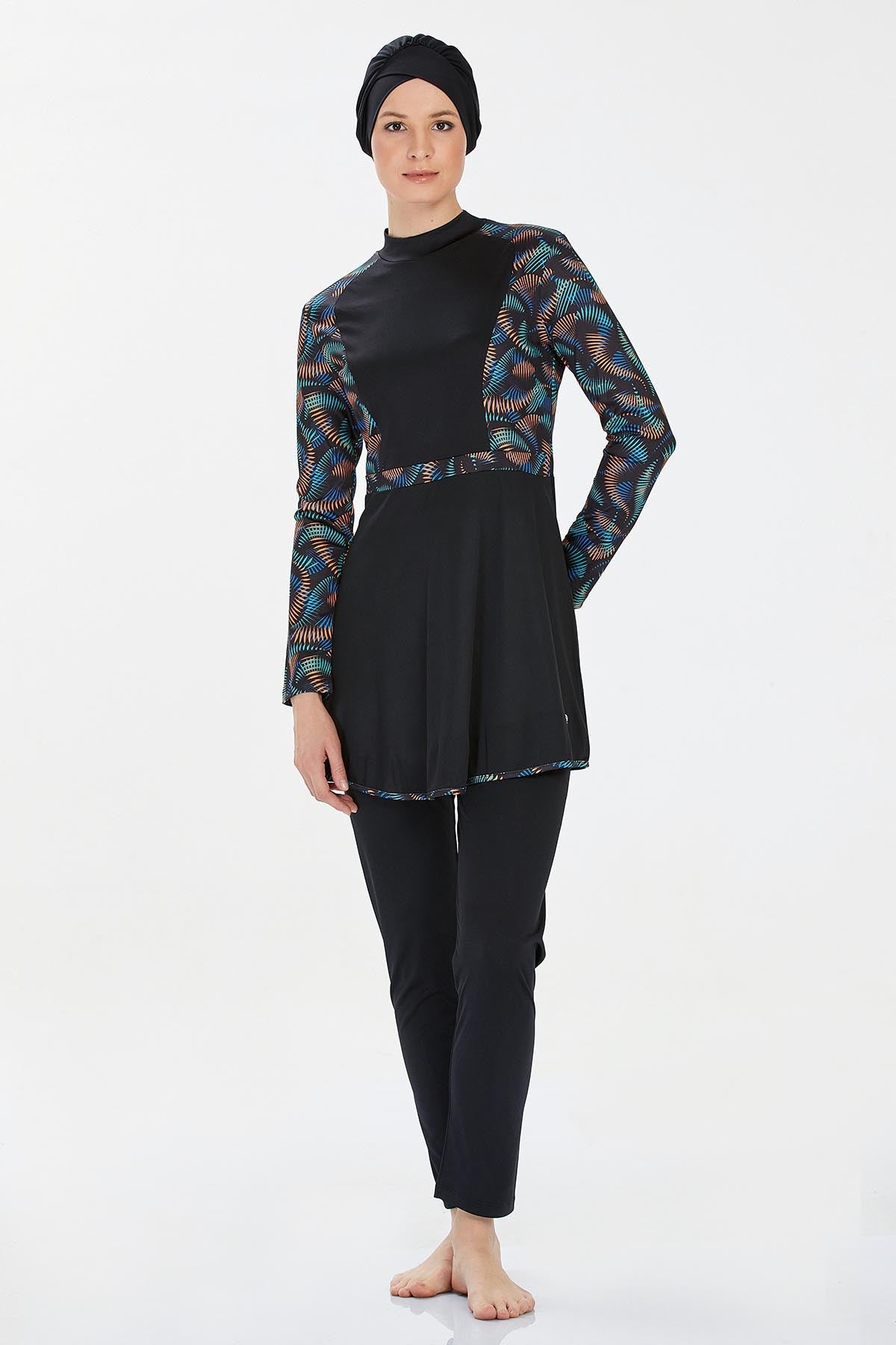 Rozamay Burkini Swimsuit- 9228  Voile