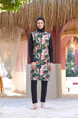 Rozamay Burkini Swimsuit-9257  Voile