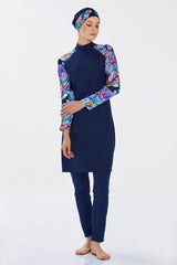 Rozamay Burkini Swimsuit-9230  Voile