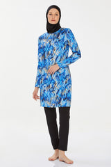 Rozamay Burkini Swimsuit-9216-B  Voile