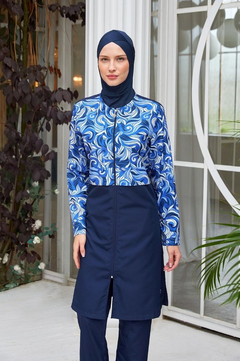 Rozamay Burkini Swimsuit  Voile