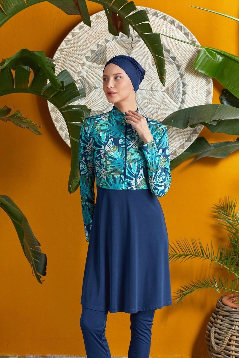 Rozamay Burkini Swimsuit  Voile