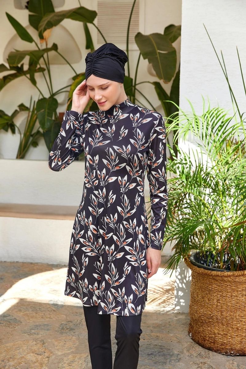 Rozamay Burkini Swimsuit  Voile