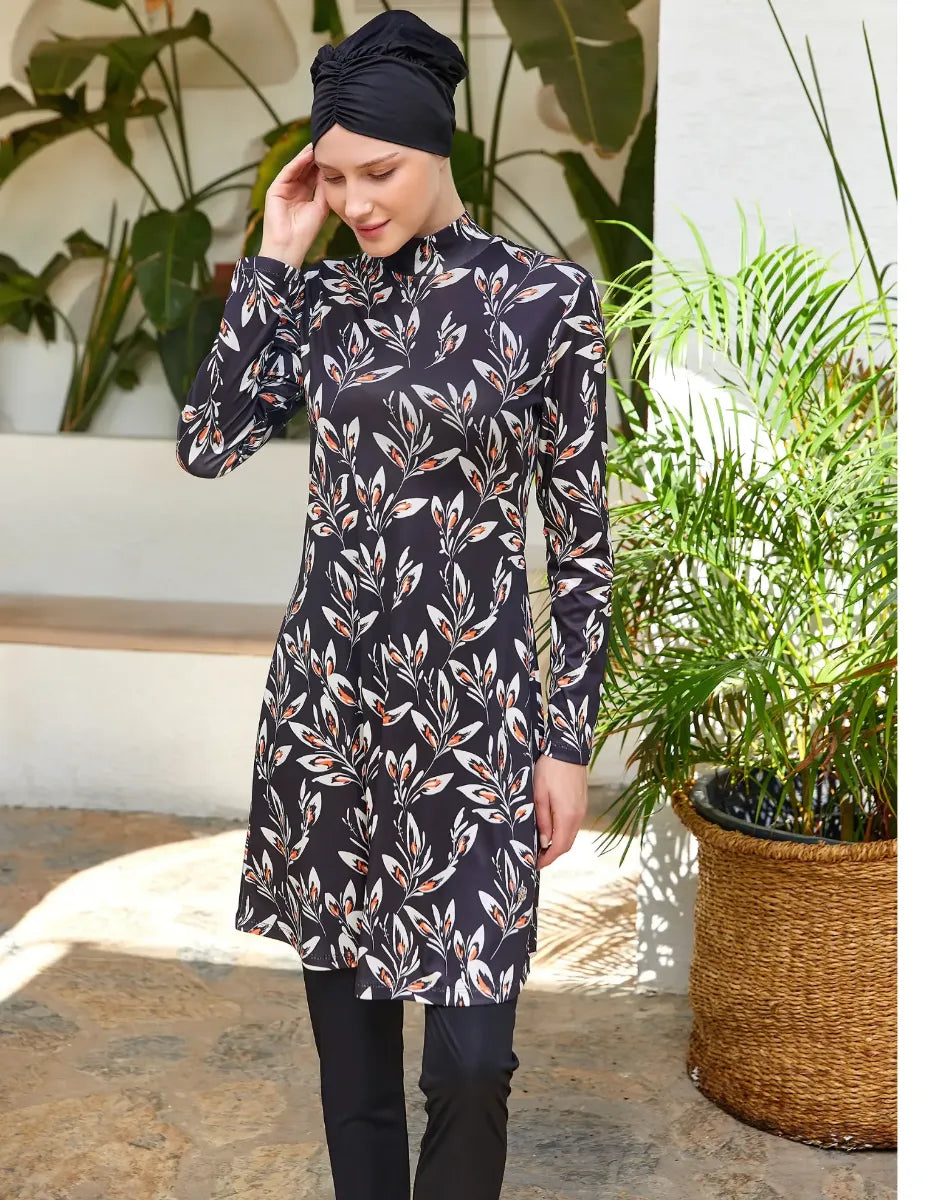 Rozamay Burkini Swimsuit  Voile