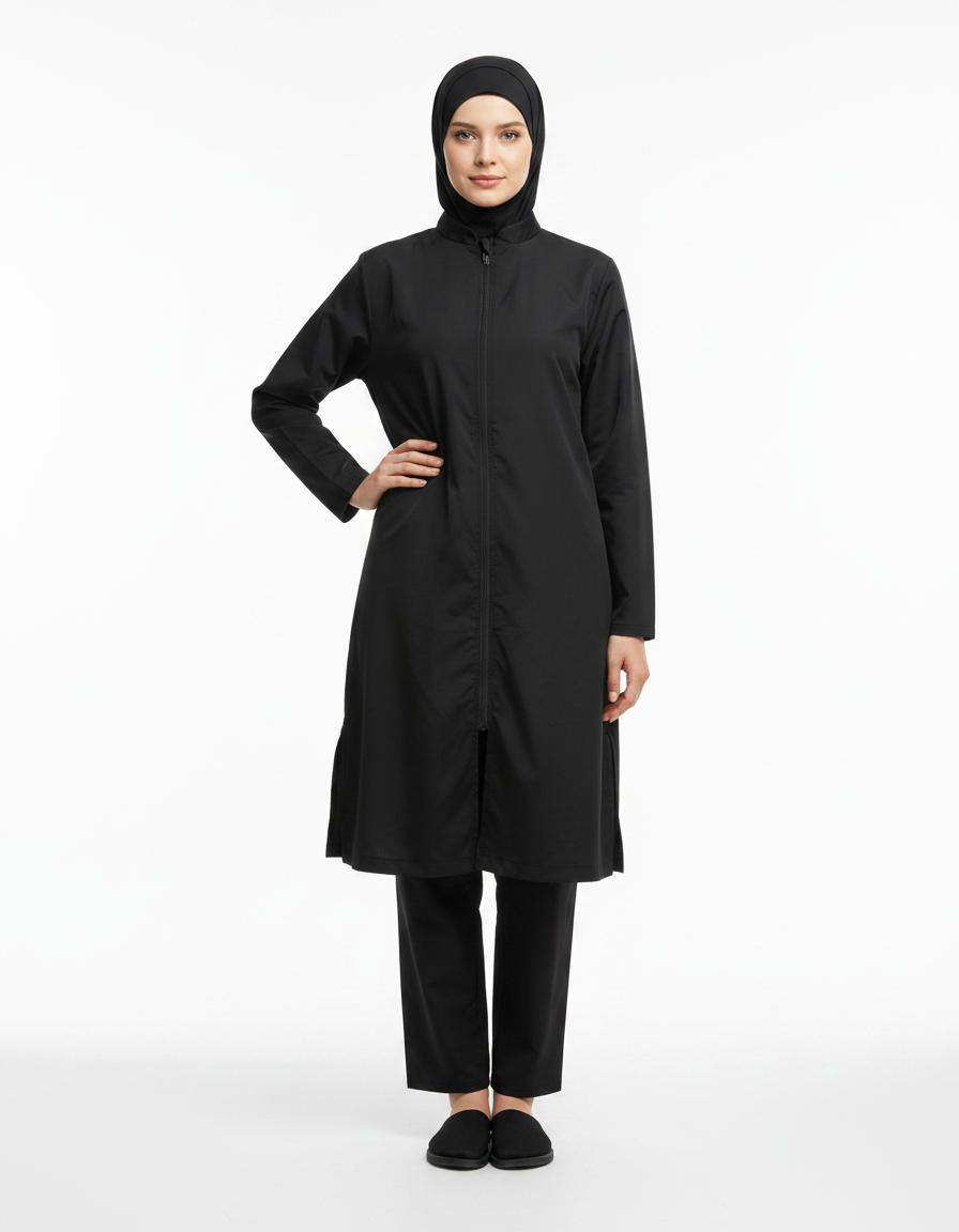 Burkini  Swimsuit  Voile