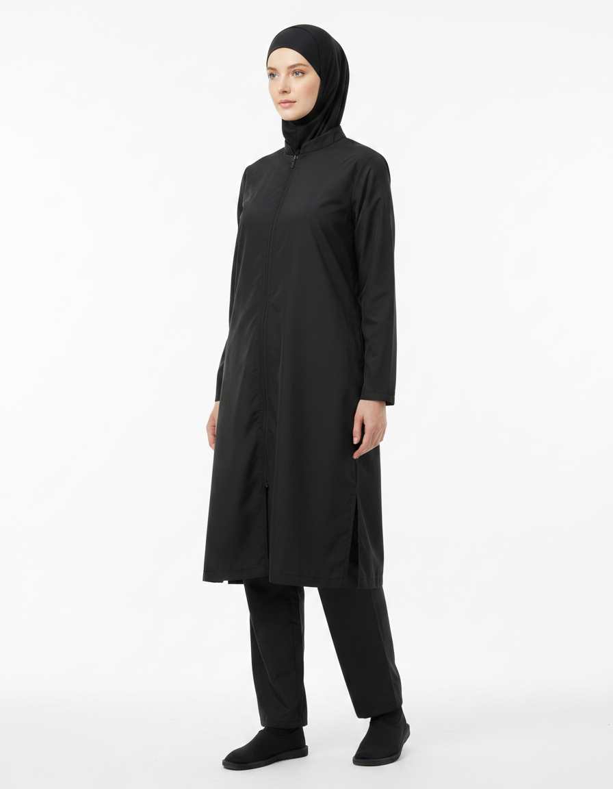 Burkini  Swimsuit  Voile