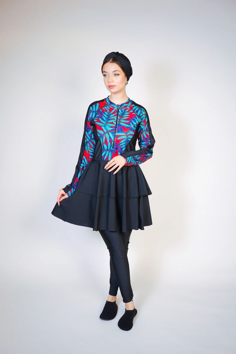 Burkini  Swimsuit  Voile