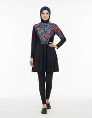 Burkini  Swimsuit  Voile