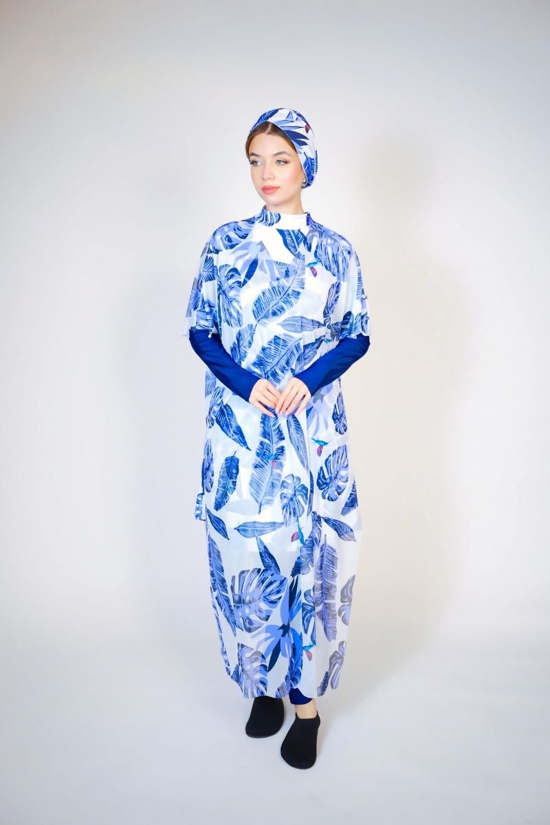 Burkini  Swimsuit  Voile