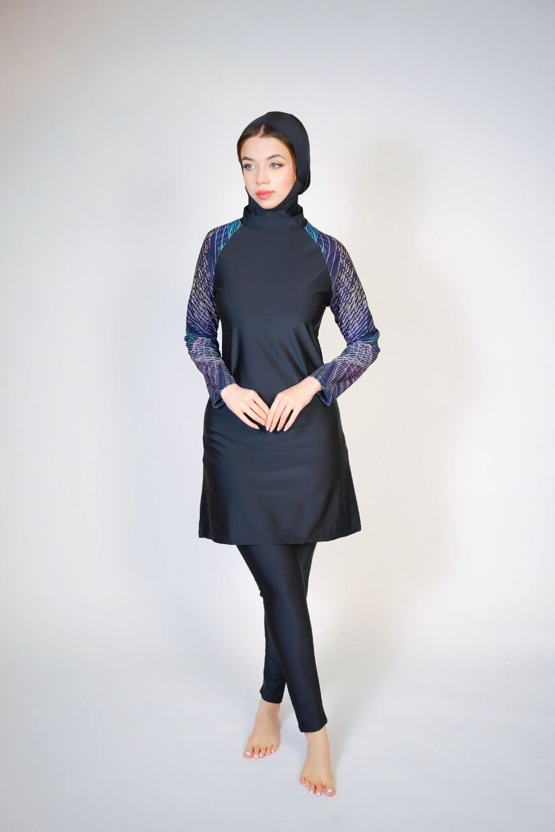Burkini  Swimsuit  Voile