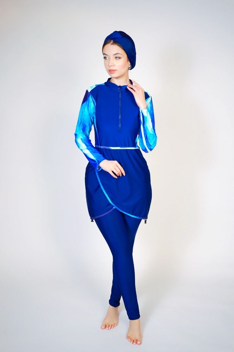 Burkini  Swimsuit  Voile