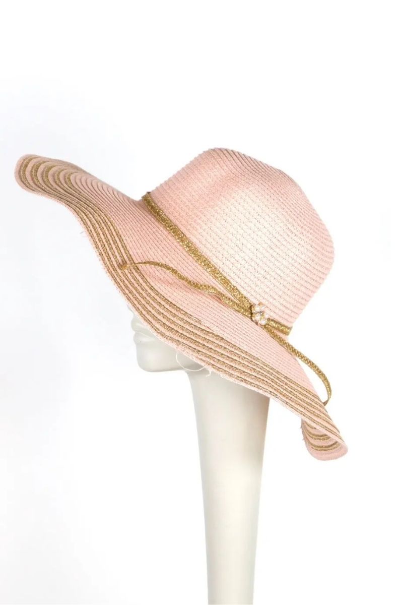 Summer Straw Hat  Voile