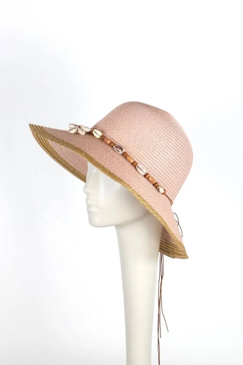 Summer Straw Hat  Voile