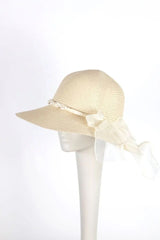Summer Straw Hat  Voile