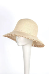 Summer Straw Hat  Voile