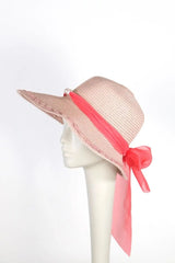 Summer Straw Hat  Voile
