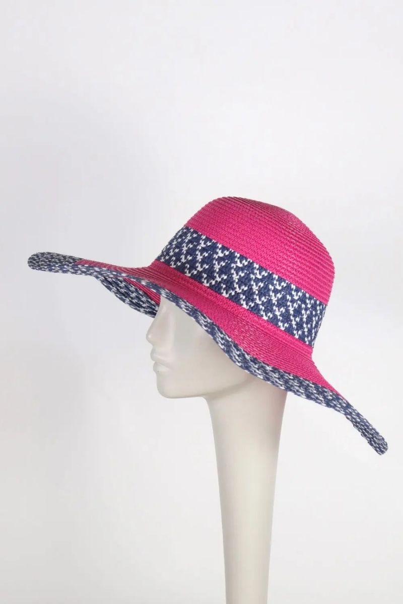Summer Straw Hat  Voile