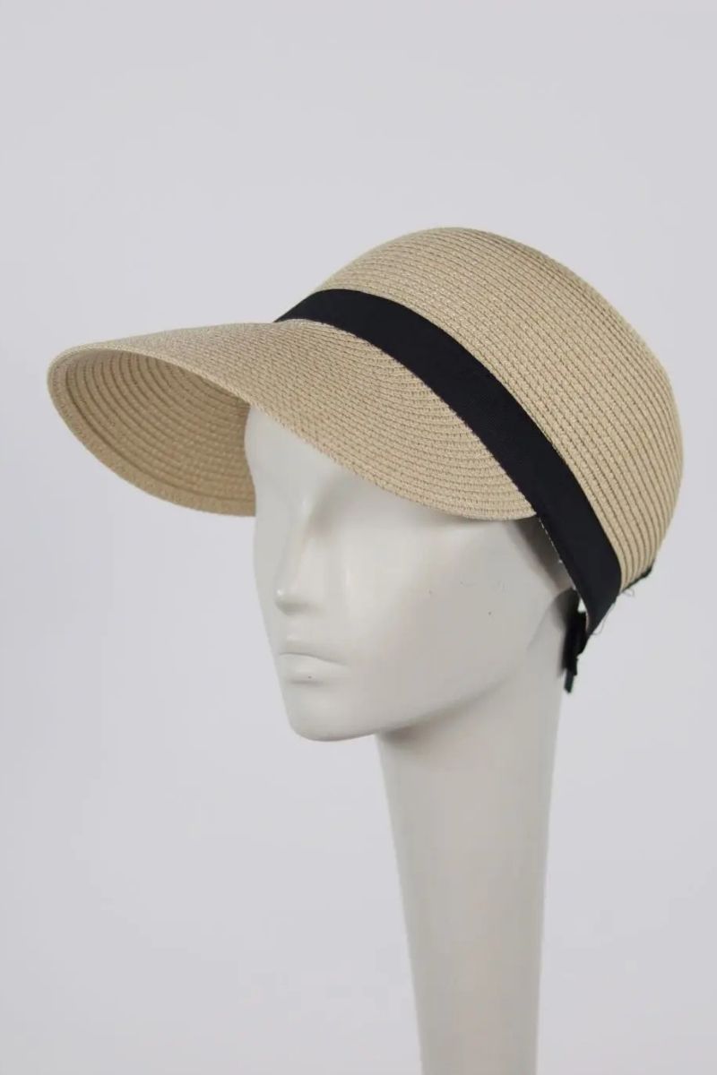 Summer Straw Hat  Voile