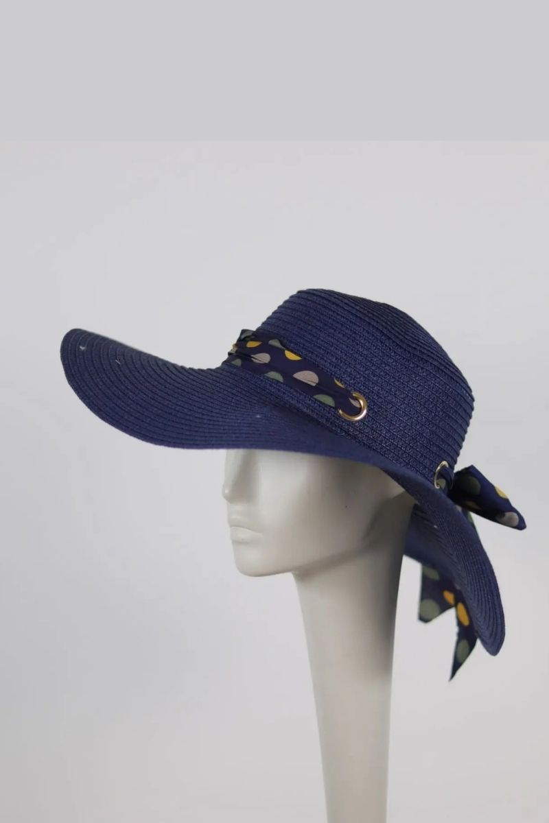 Summer Straw Hat  Voile