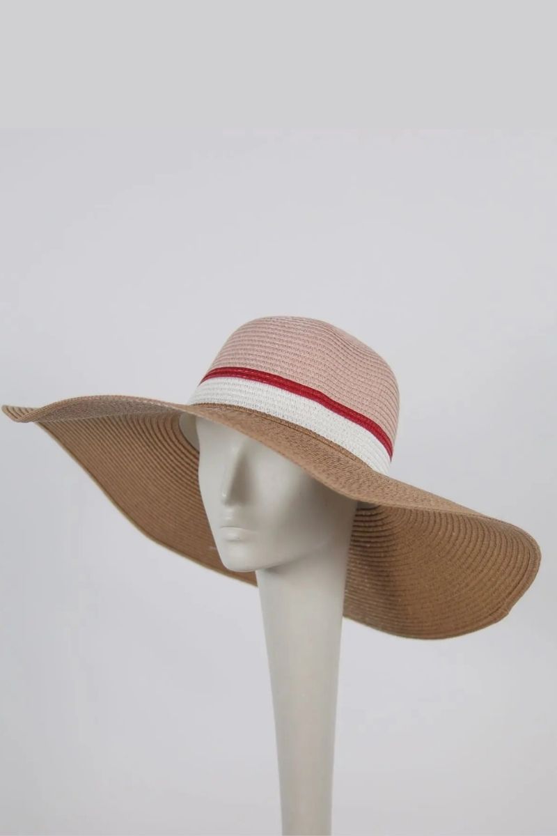 Summer Straw Hat  Voile