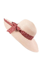 Summer Straw Hat  Voile