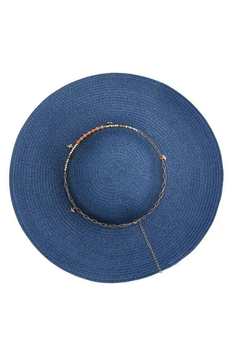 Summer Straw Hat  Voile