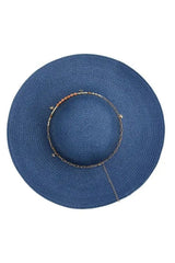 Summer Straw Hat  Voile