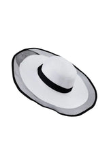 Summer Straw Hat  Voile