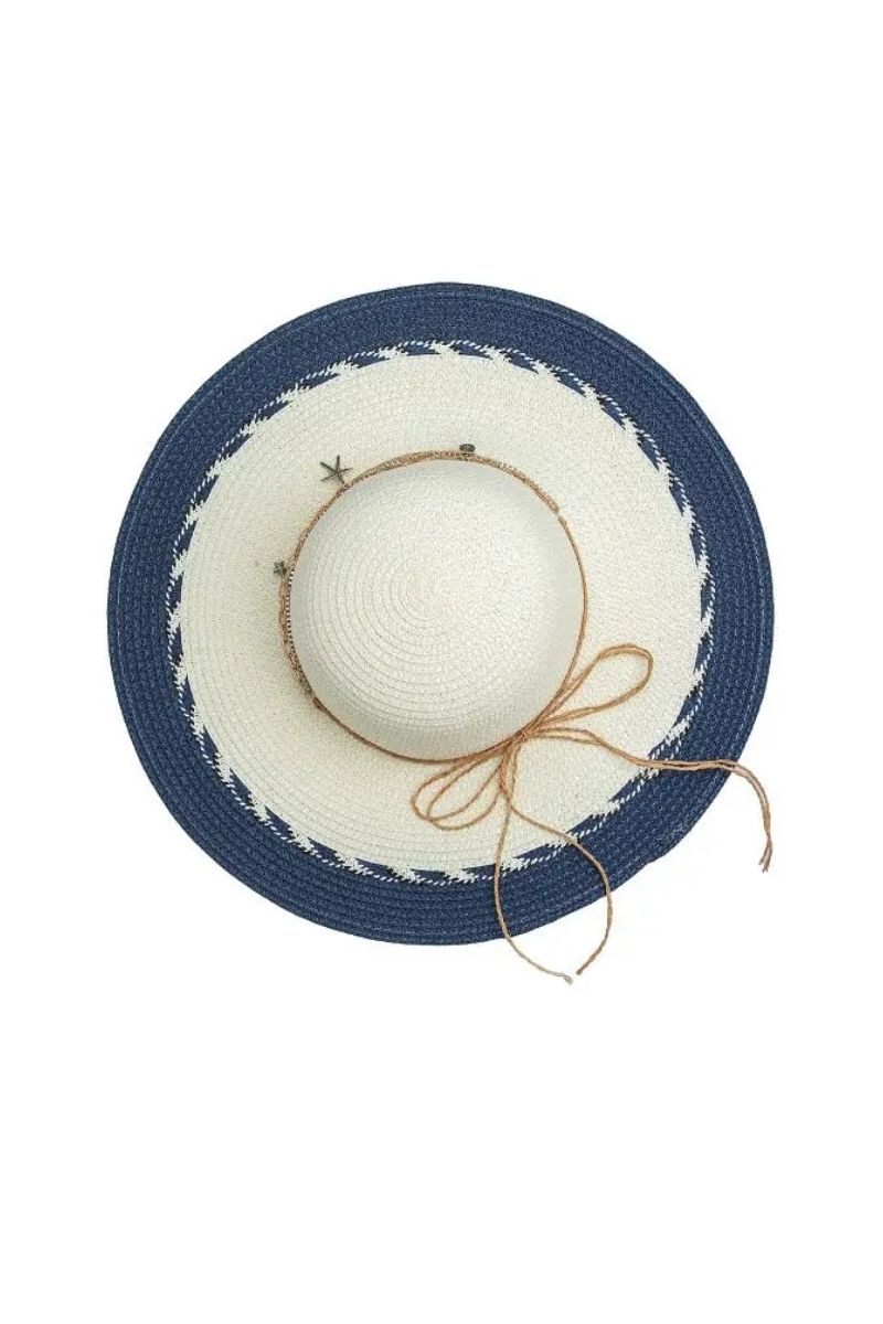 Summer Straw Hat  Voile