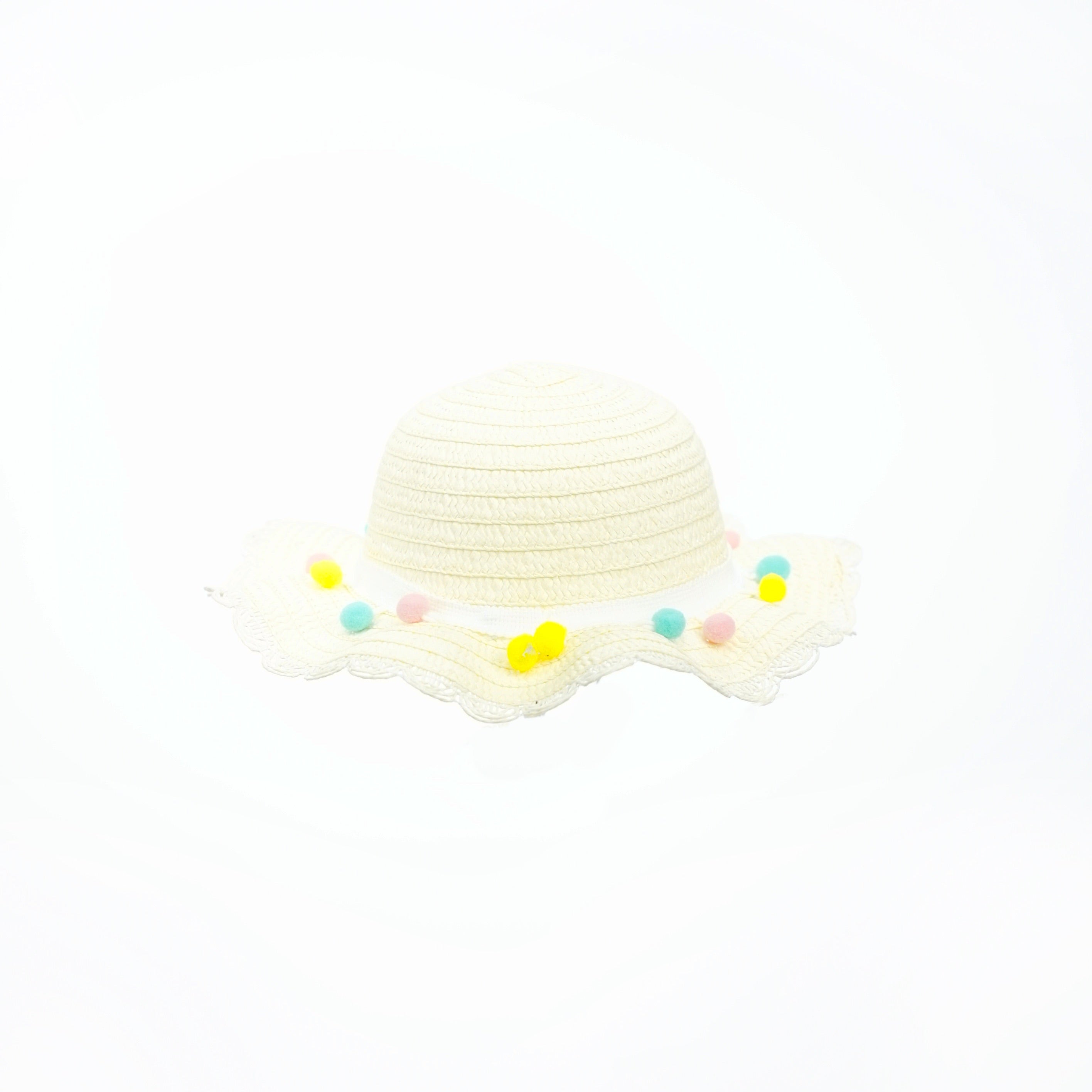 Beach kids Hat With Bag  Voile