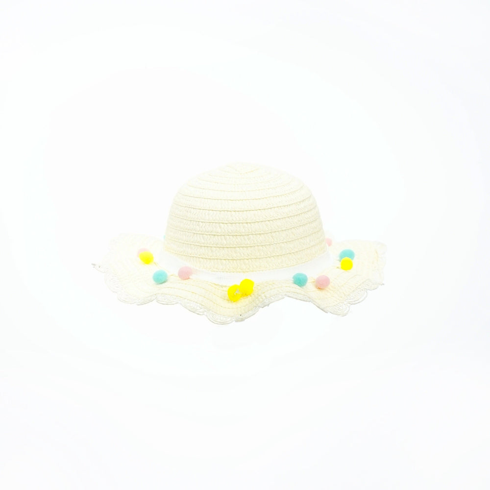 Beach kids Hat With Bag  Voile