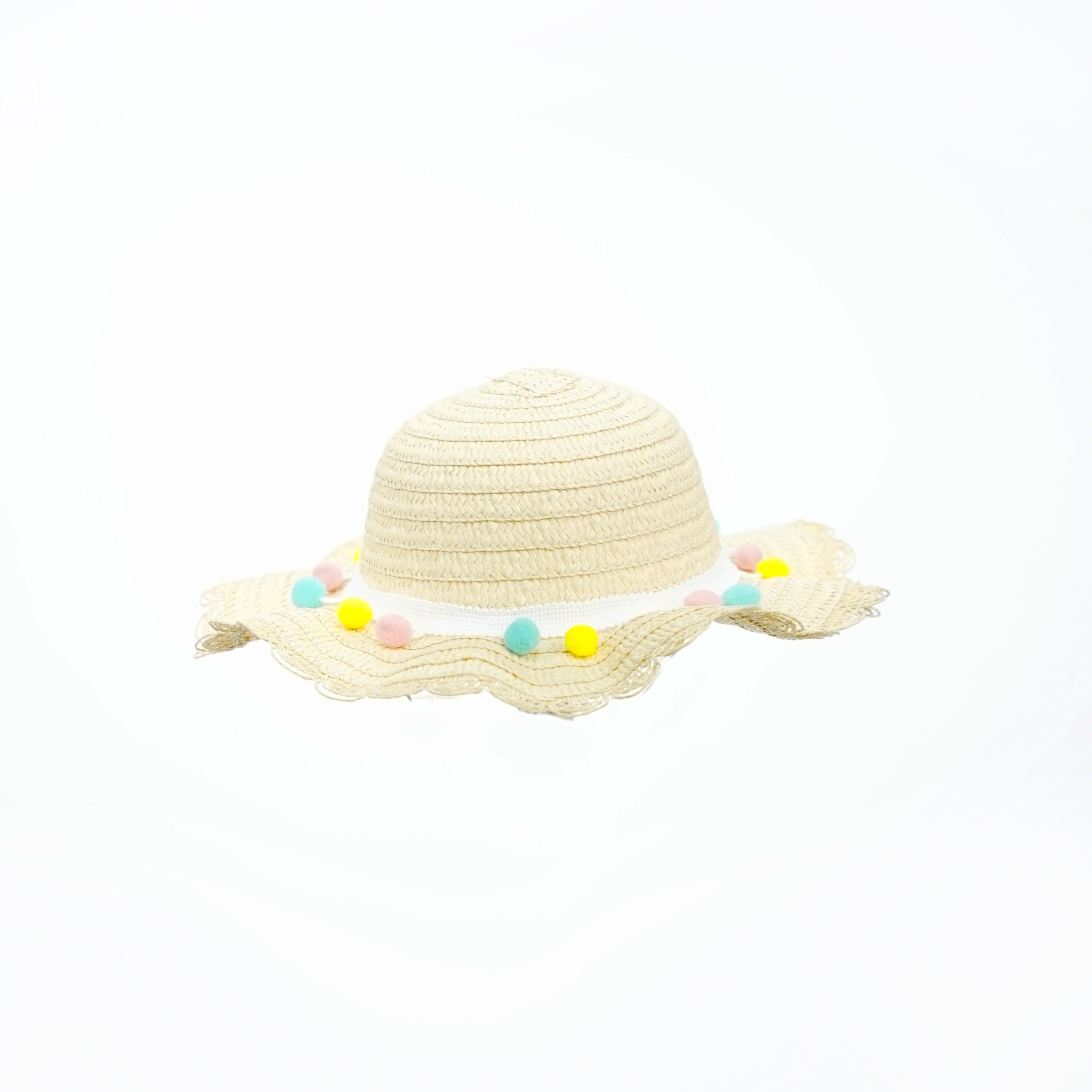 Beach kids Hat With Bag  Voile