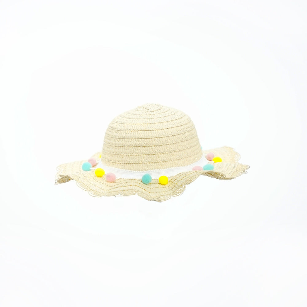 Beach kids Hat With Bag  Voile