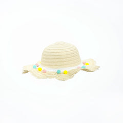 Beach kids Hat With Bag  Voile