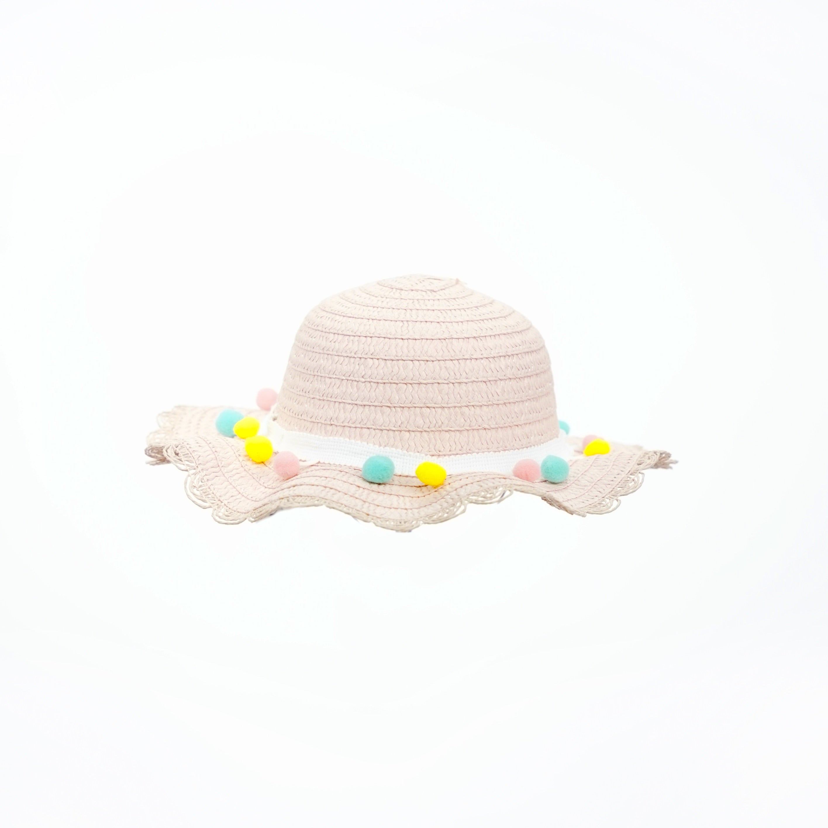 Beach kids Hat With Bag  Voile