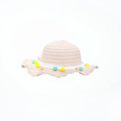 Beach kids Hat With Bag  Voile