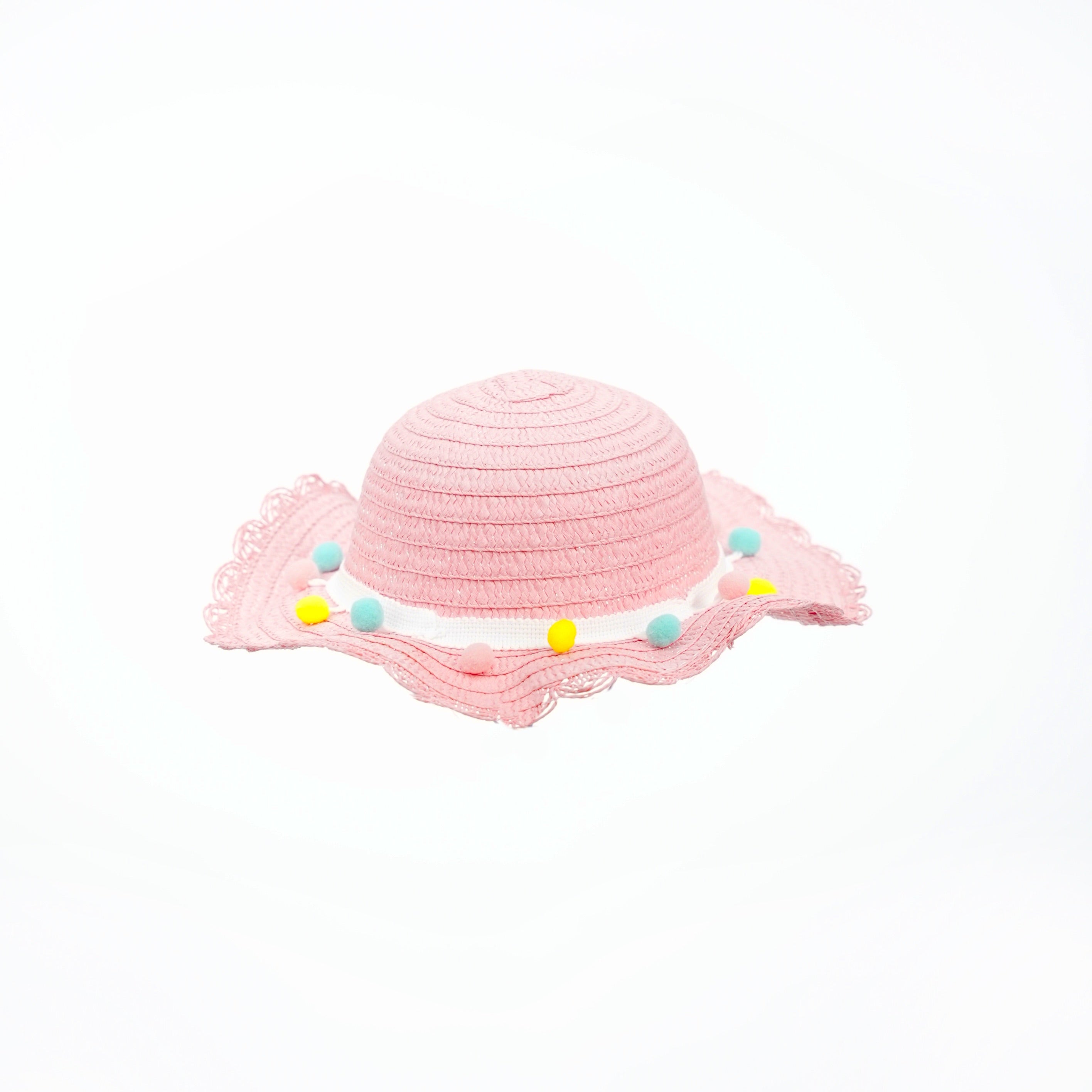 Beach kids Hat With Bag  Voile