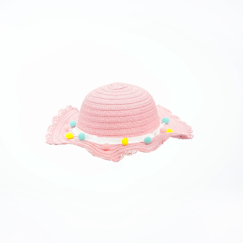 Beach kids Hat With Bag  Voile