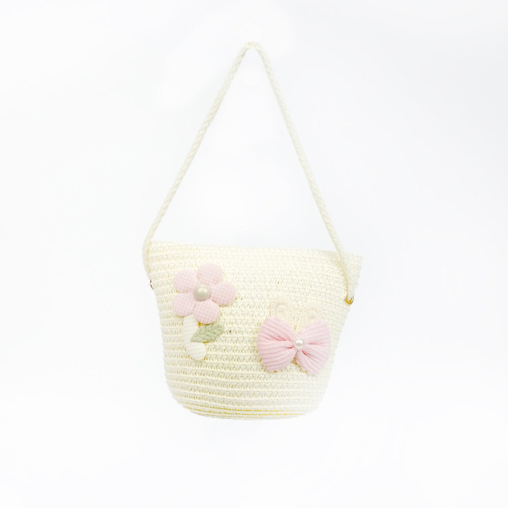 Beach kids Hat With Bag  Voile