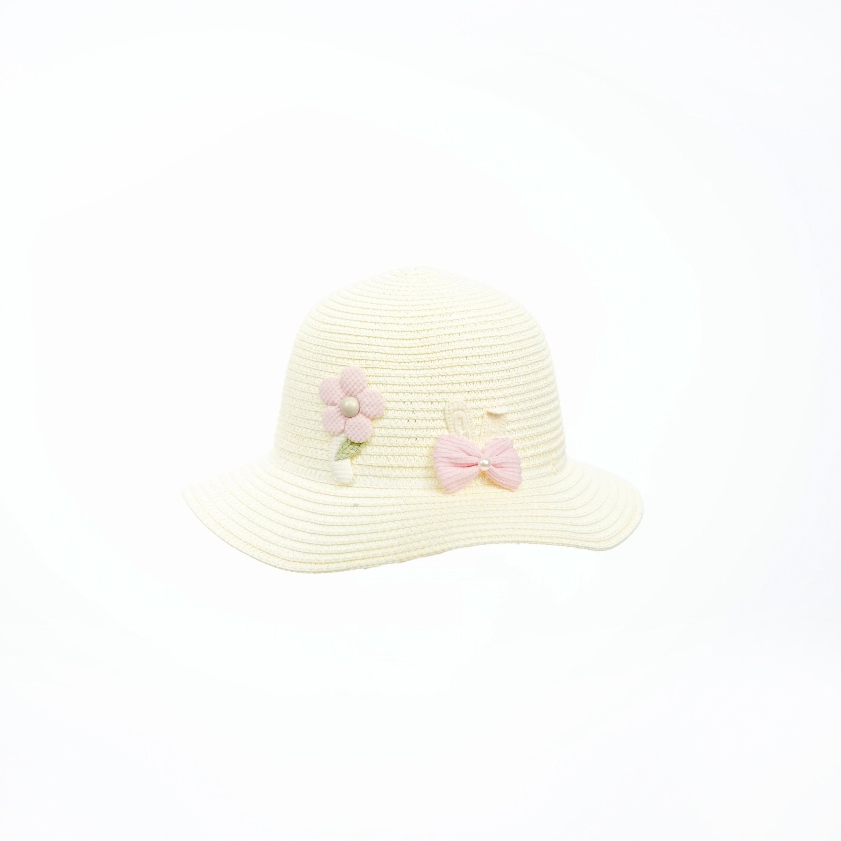Beach kids Hat With Bag  Voile